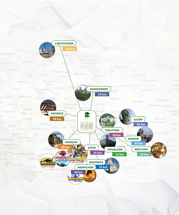 zwiedzaj z Platanem grafika